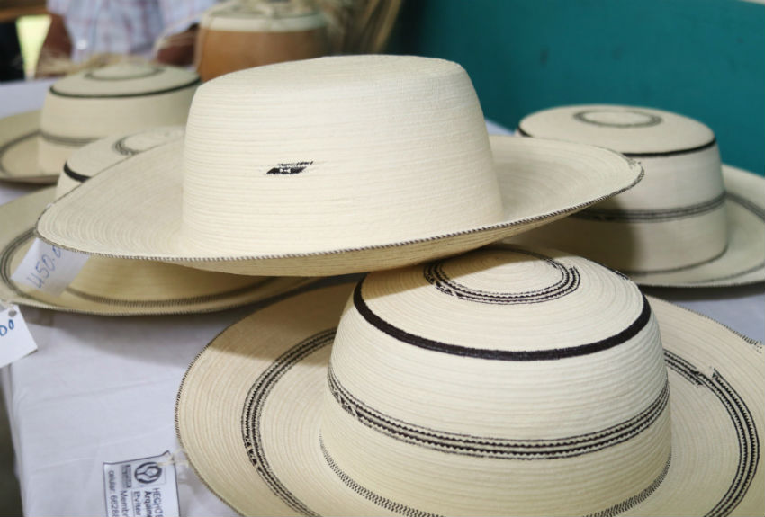 Sombrero pintao panameño, un arte elevado valor su confección Día a