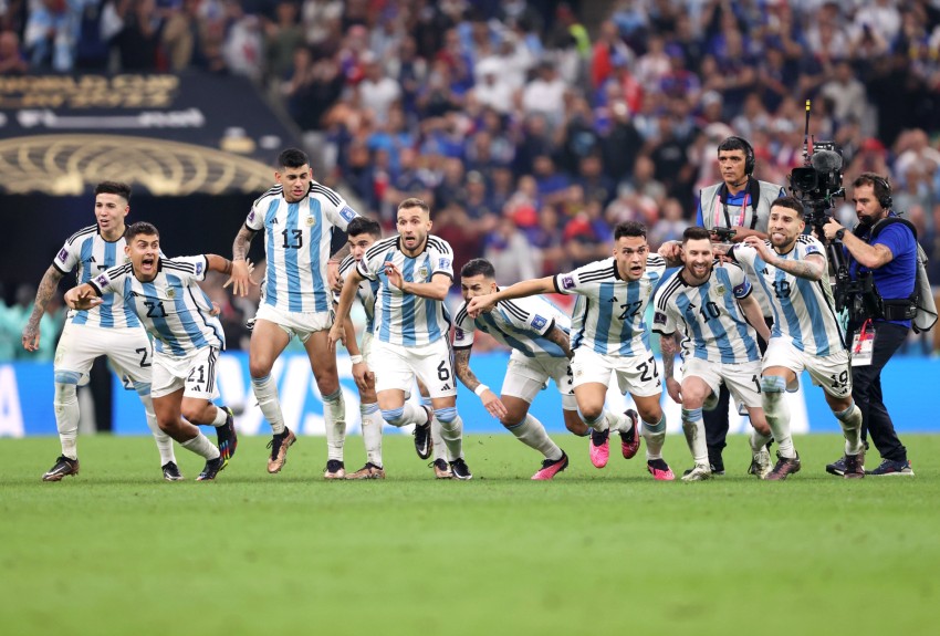 Argentina es el tricampeón del mundo Día a Día