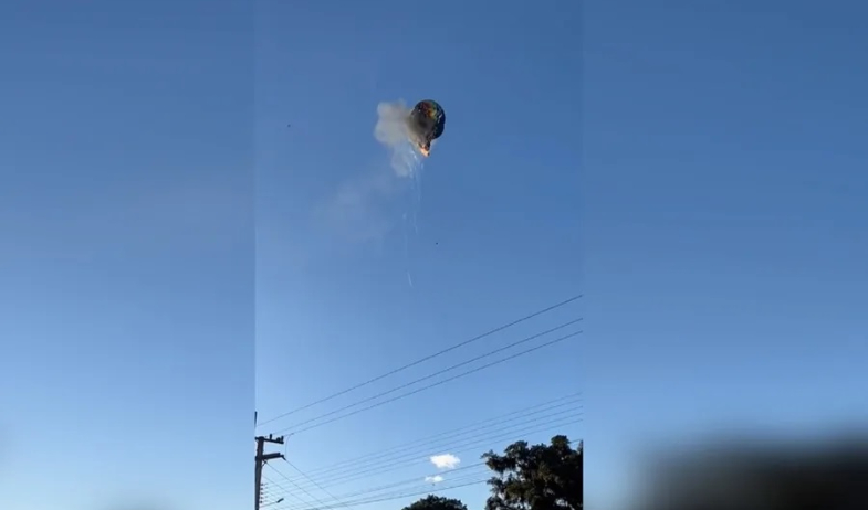 Al menos ocho muertos al caer un globo aerostático con 21 pasajeros a bordo en Brasil 