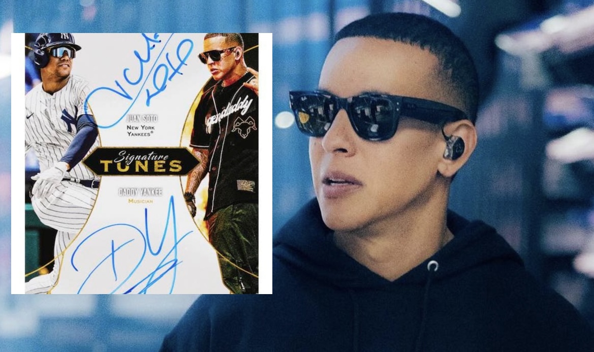 Daddy Yankee lanza exclusiva tarjeta deportiva junto al pelotero Juan Soto 