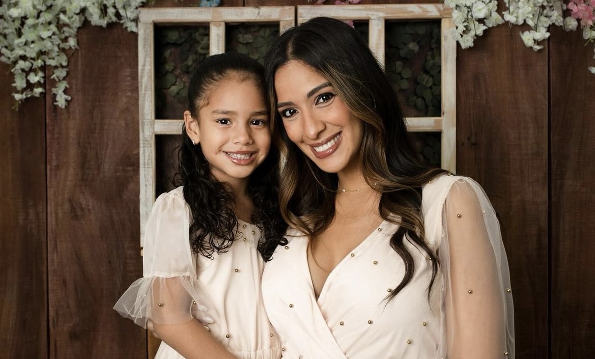 Ana Lorena Cortés se dio cuenta de que está criando bien a su hija  