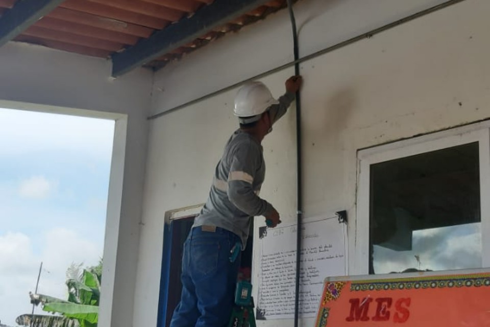 Junta Comunal de Guásimo gestionará paneles solares para sus moradores 