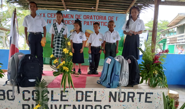 Estudiantes de las costas y montañas de Donoso se destacan en poesía y oratoria 