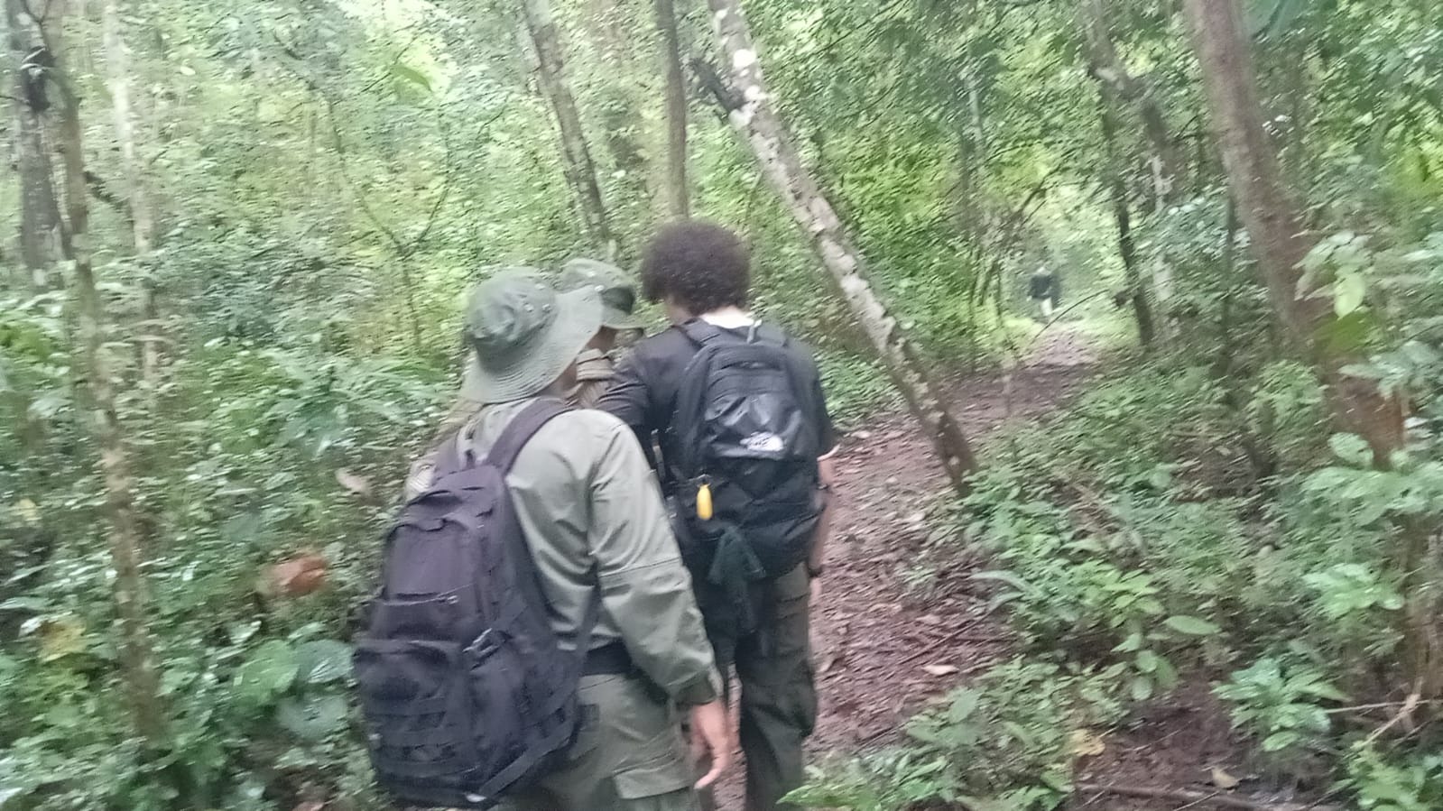 Rescatan a persona extraviada en el Parque Nacional Camino de Cruces 