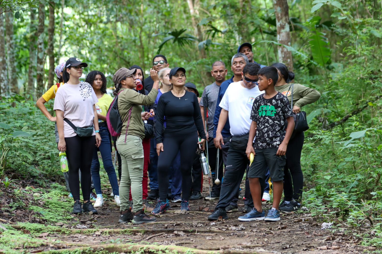 Parque Nacional Camino de Cruces abre paso a la inclusión de personas con discapacidad para el contacto con la naturaleza 