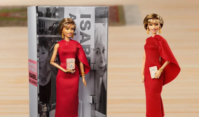 La escritora Isabel Allende ya tiene su muñeca Barbie y viene con libro 