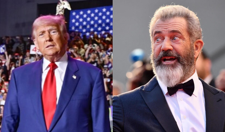 Mel Gibson apoya a Trump y critica a Harris: 'Tiene el cociente intelectual de una valla' 