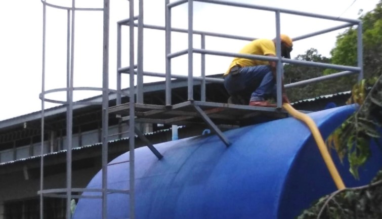 ¡Qué dolor de cabeza! Gran parte del pueblo de Chitré está sin agua desde el pasado domingo 