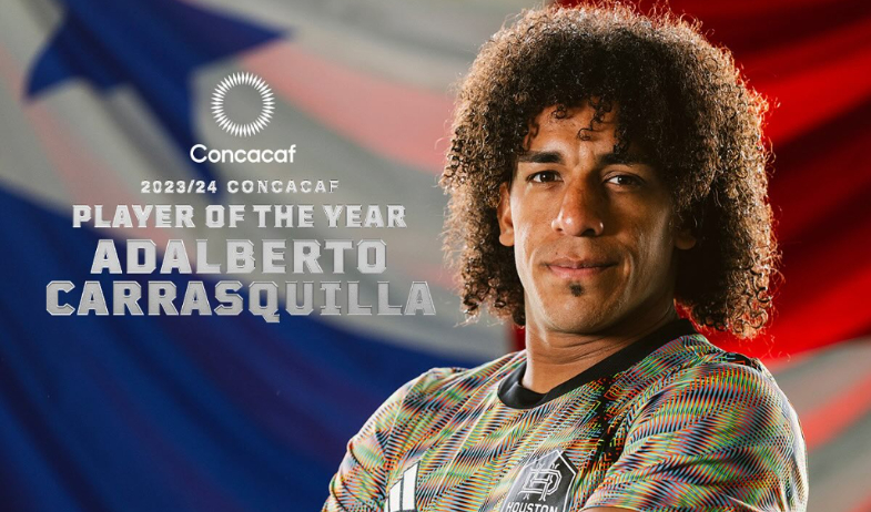 Adalberto Carrasquilla hace historia como el primer panameño en ser Jugador del Año de CONCACAF 