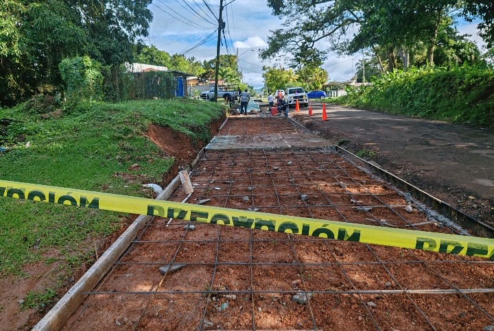 Comenzó el rediseño de la ciclovía en La Chorrera 