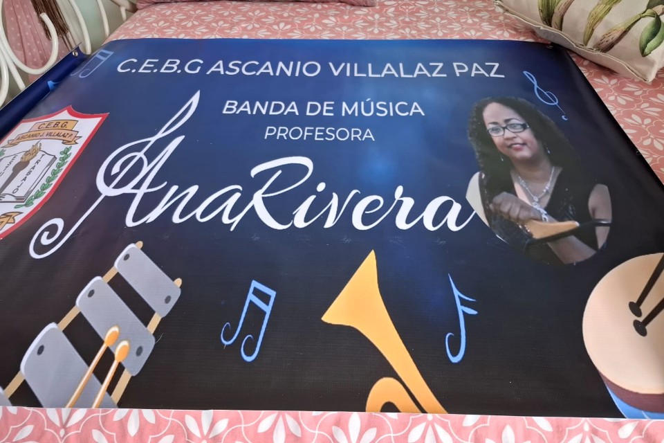 Realizan homenaje póstumo a la profesora Ana Rivera en el Centro Educativo Básico General Ascanio Villalaz 