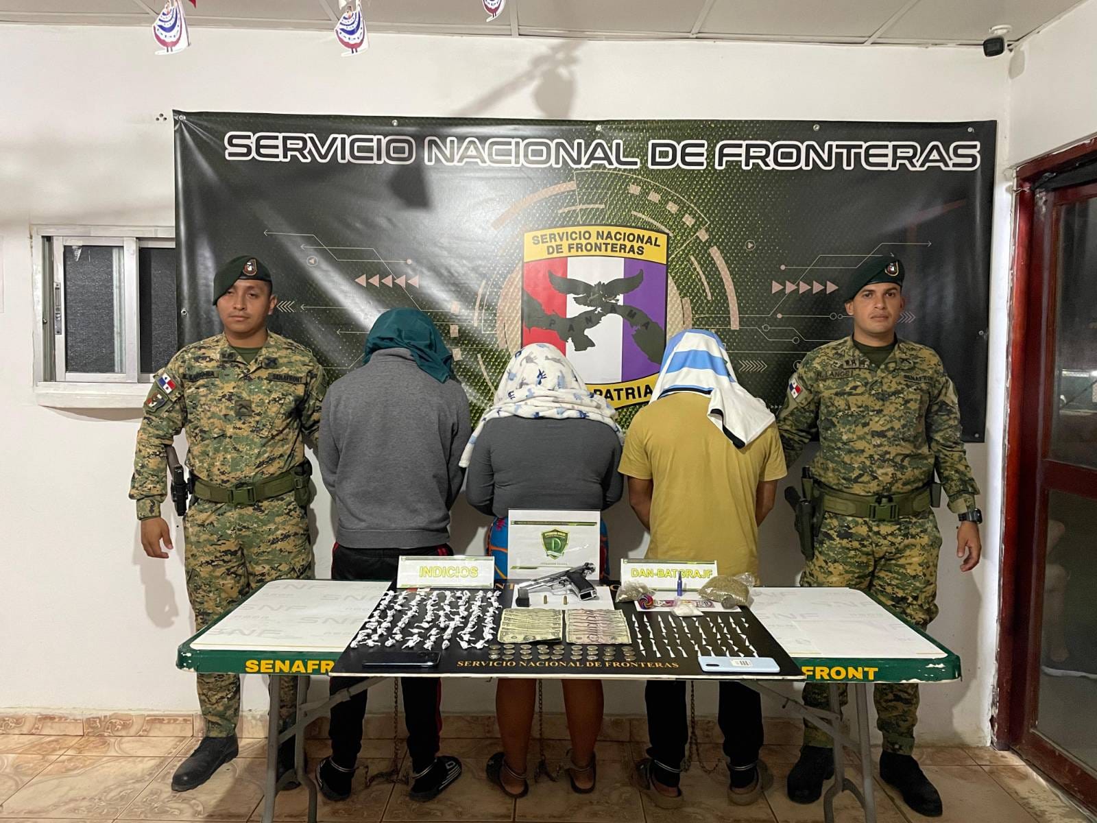 Senafront refuerza la seguridad con golpes al narcotráfico y capturas en Darién y otras regiones 