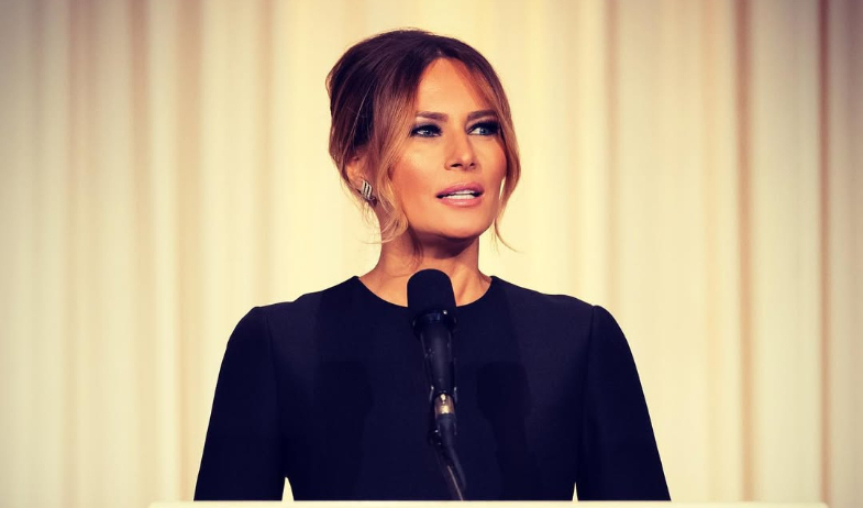 Crítica de Vogue al retrato de Melania causa polémica entre los conservadores 