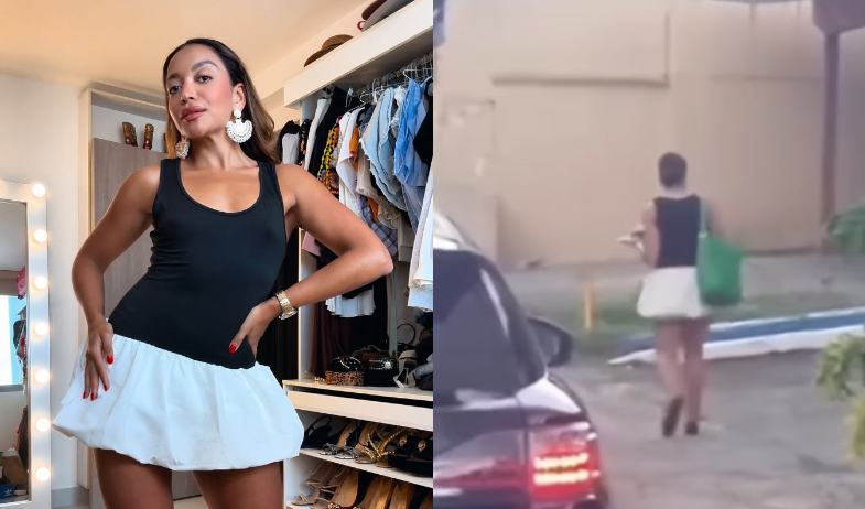 '¿Falda, pantalón o pañal cagado?' Alexa Chacón responde con estilo y lección de moda 