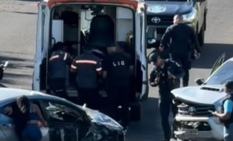 Agentes de la Policía Nacional lesionados en accidente vehicular en Colón 