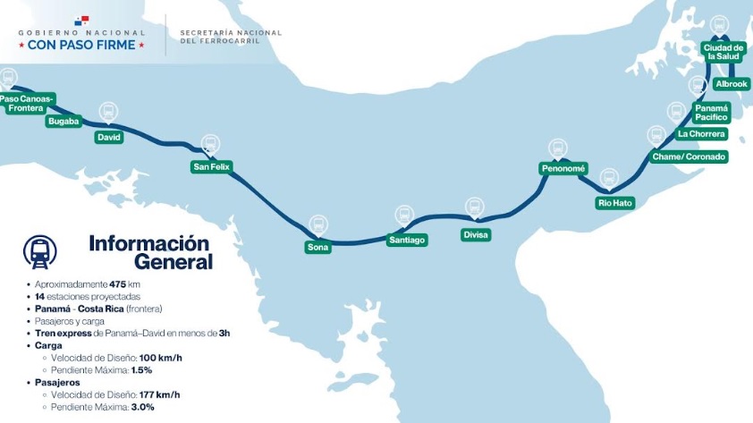Anuncia trazado de ruta del ferrocarril y la ubicación de las futuras estaciones 
