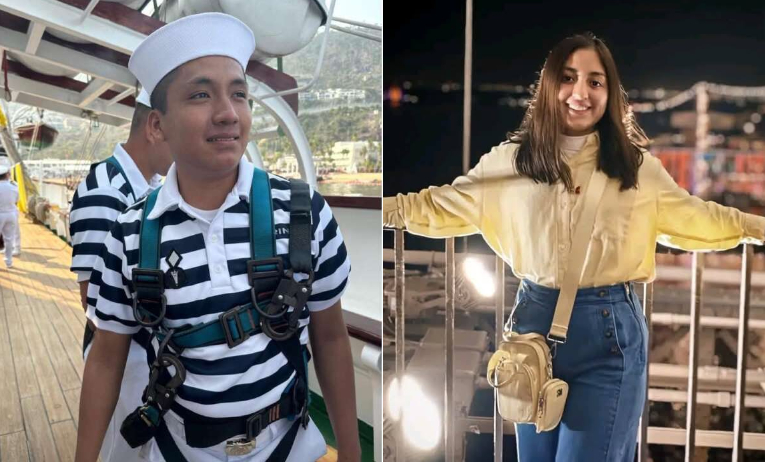 Identifican a los dos cadetes que murieron tras el accidente del buque mexicano en Brooklyn 