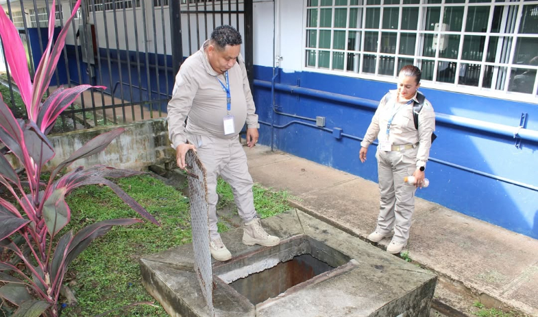 Detectan peligros para la salud en el colegio Pedro Pablo Sánchez de La Chorrera 
