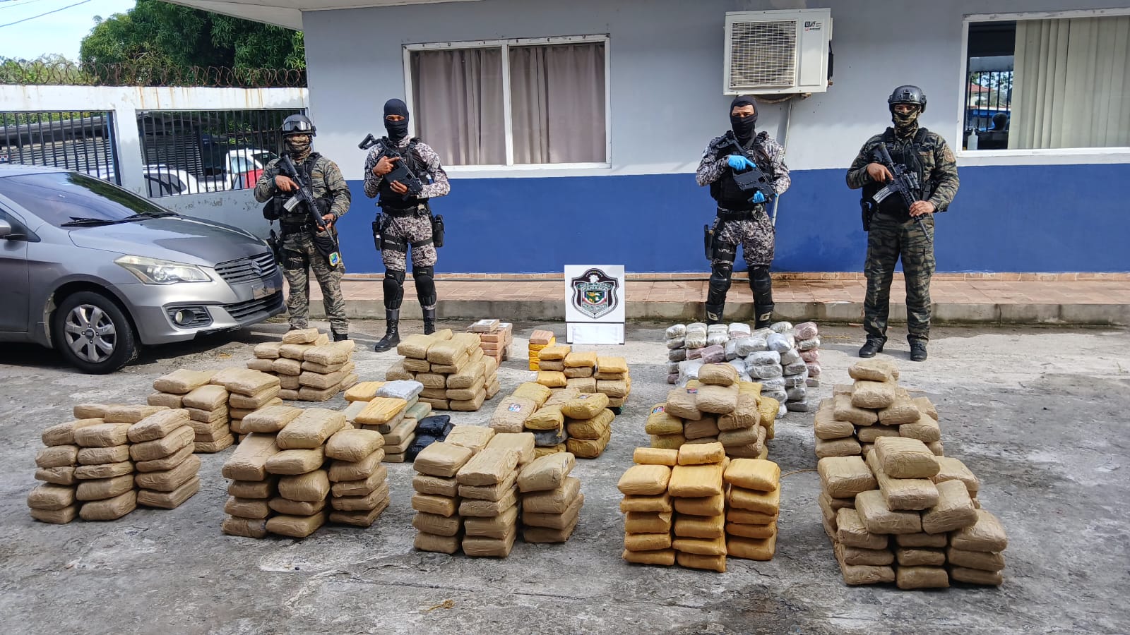 Unos B/.109,433.70 son incautados tras operaciones antidrogas en mayo de 2025 