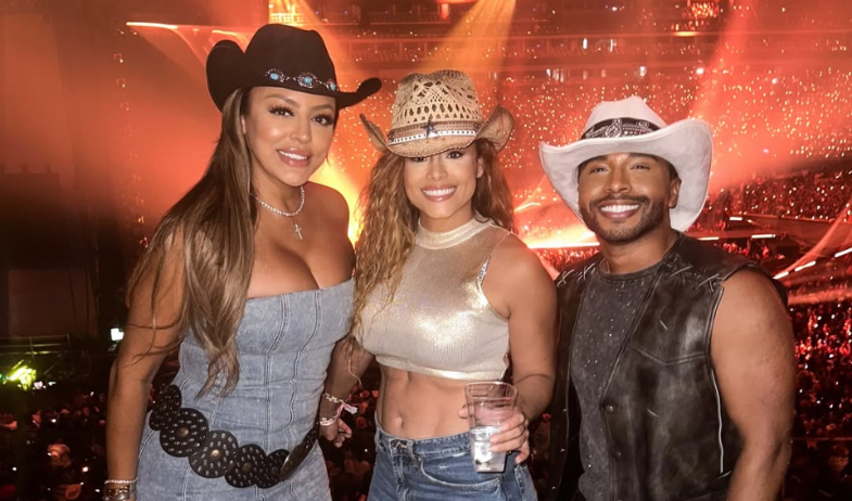 'Chollykid' y Liza Hernández viven una noche inolvidable en el Cowboy Carter Tour de Beyoncé 