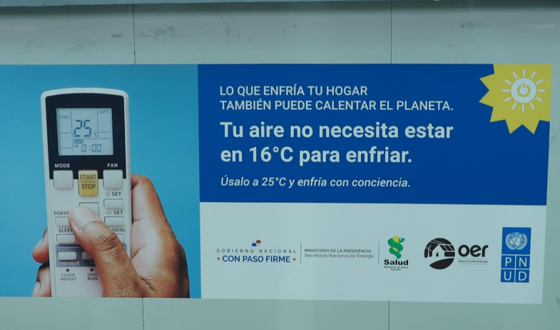 Lanzan campaña para promover el uso eficiente del aire acondicionado y refrigeración en Panamá 