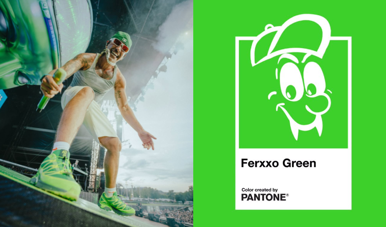 Pantone presenta el 'Ferxxo Green', un color inspirado en Feid 