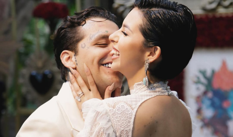 ¡Desactivaron los comentarios! Ángela Aguilar y Christian Nodal reciben desprecio y burlas en video de Tik Tok 