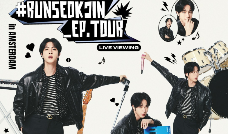 ¡De Corea a Panamá! El show en vivo de Jin se proyectará en salas de Cinépolis 