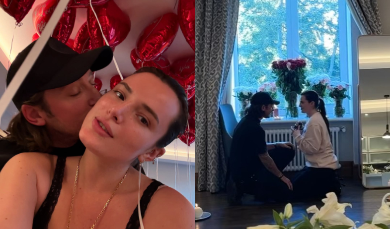 ¡Recibió bucas críticas! Bella Thorne sorprende al pedirle matrimonio a su novio Mark Emms 