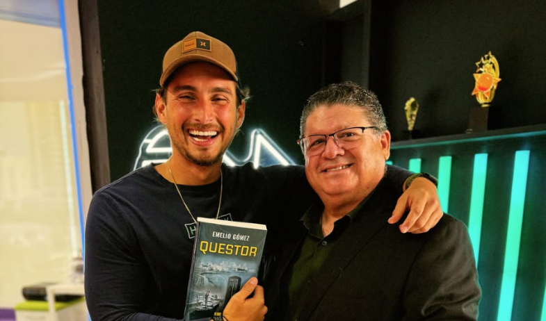 Diego de Obaldía se rinde ante el autor más viral de Panamá 