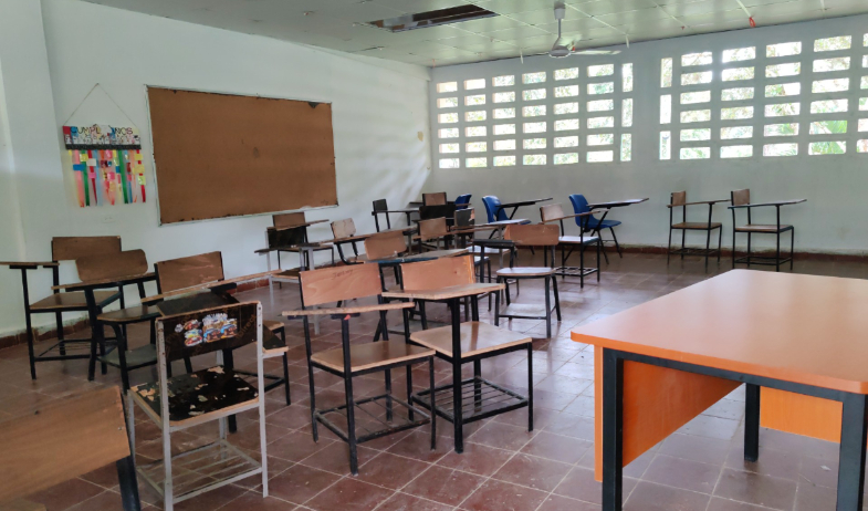 Meduca eliminará aislante térmico y cielo raso de aulas en el IPTC  