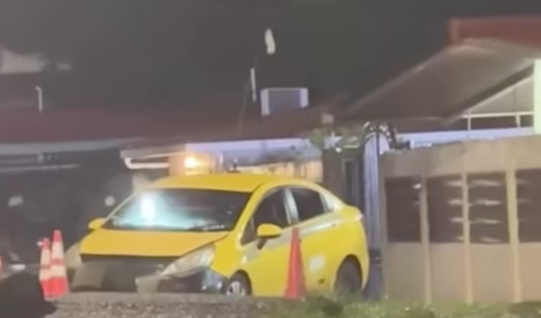 Taxi recibe ráfaga de disparos en comunidad de Nuevo México No. 1, Colón 