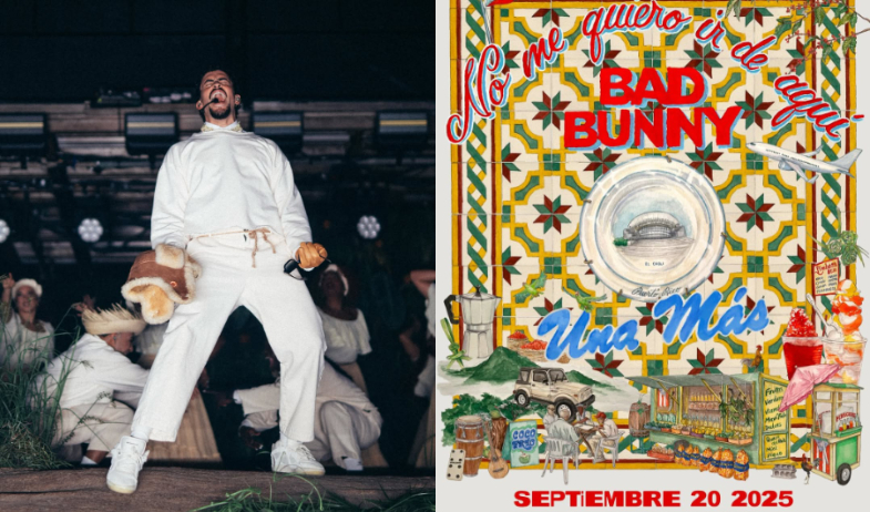Bad Bunny anuncia función especial de 'No me quiero ir de aquí' y Amazon la transmitirá globalmente 
