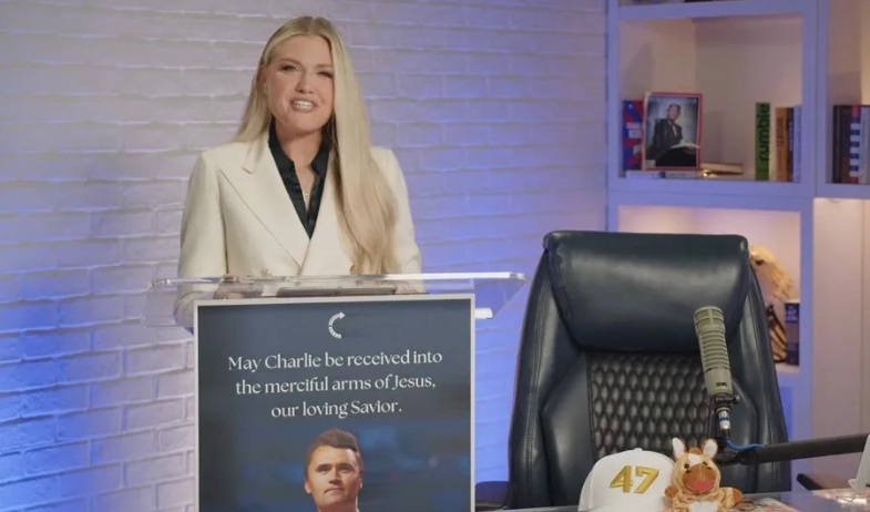 La esposa de Charlie Kirk promete continuar con su legado tras su asesinato 