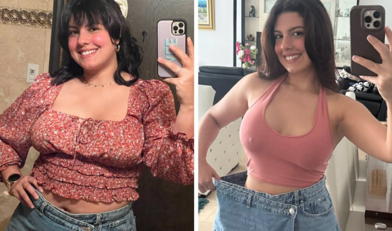 María Laura Espil celebra un año de transformación personal y la pérdida de 42 libras 