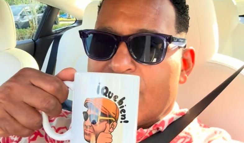 Tony Dandrades se lleva a Miami el Geisha de Chiriquí y lo disfruta con gusto 