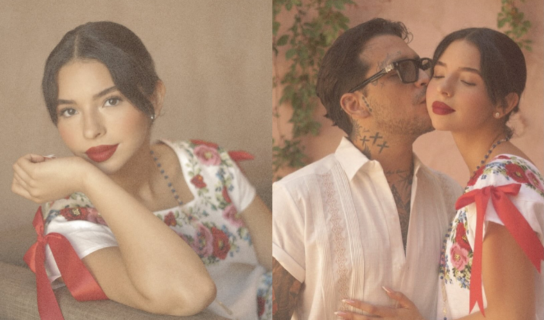 Ángela Aguilar anuncia boda religiosa con Christian Nodal 