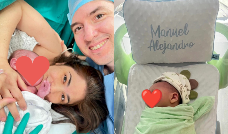 ¡Llegó su 'lucky 7'! Ana Alejandra Carrizo dio la bienvenida a su hijo Manuel Alejandro 