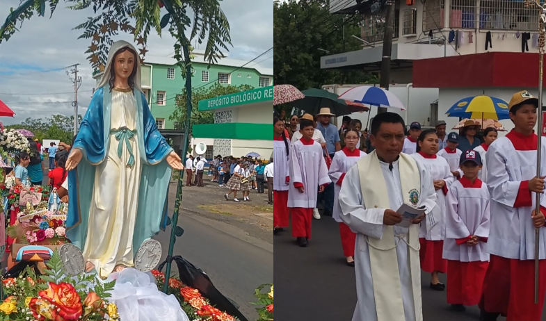 Comunidad católica de Santiago mantiene viva romería en honor a la Virgen de la Medalla Milagros 