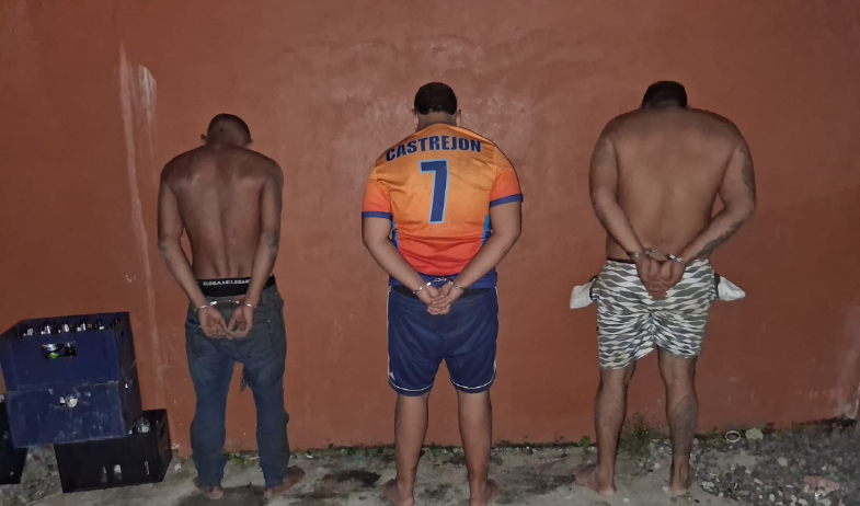 Tres hombres son capturados tras asaltar a 'ticos' en Panamá Oeste 