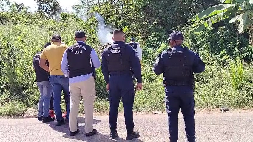 Un muerto y dos heridos en tiroteo por la quema de basura en La Chorrera 