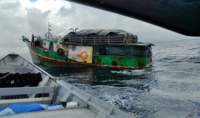 Siete detenidos y decomiso de mercancía de contrabando en Costa Arriba de Colón 