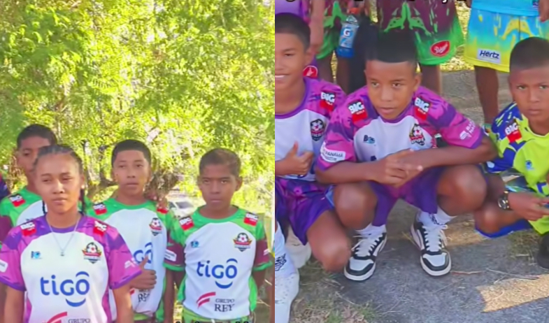 Niños de Costa Abajo participan en el Mundial del Barrio 2026 