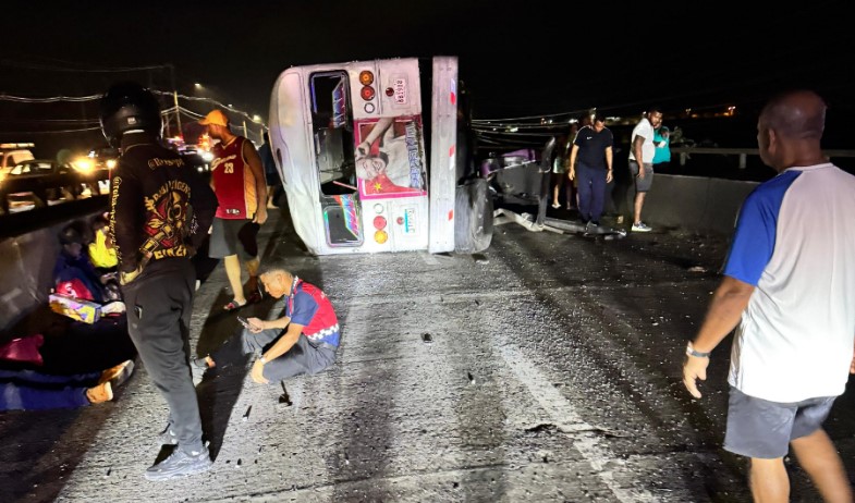Fatal accidente en puente del río Pacora deja un muerto y tres heridos graves 