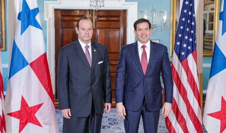 Rubio recibe al canciller de Panamá en pleno debate sobre la estabilidad de Venezuela 