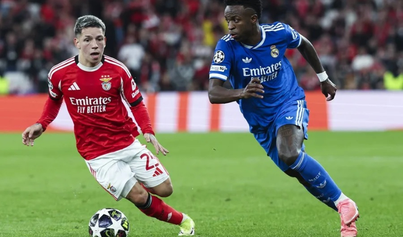 Gianluca Prestianni es suspendido por la UEFA por supuestos insultos racistas a Vinicius 