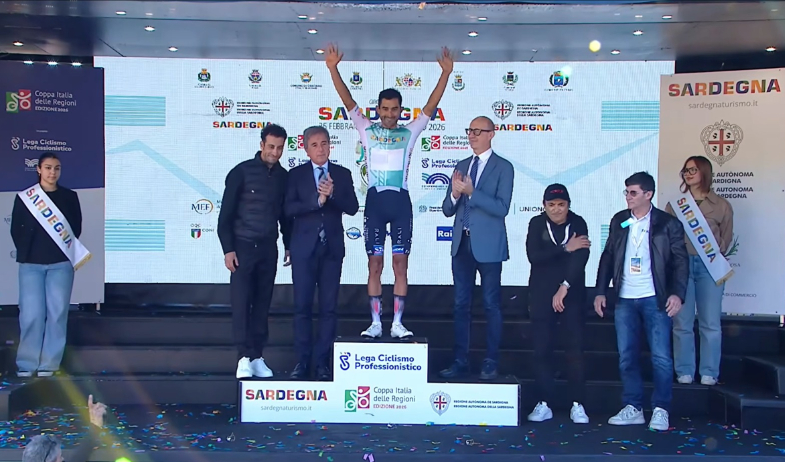 Panameño Roberto González arranca el Giro di Sardegna como líder de la montaña 
