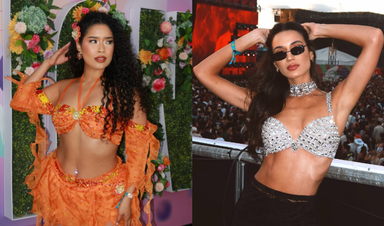 Aztinay y Mafe brillaron en el Picnic Fest con creaciones de Róyer Pérez 