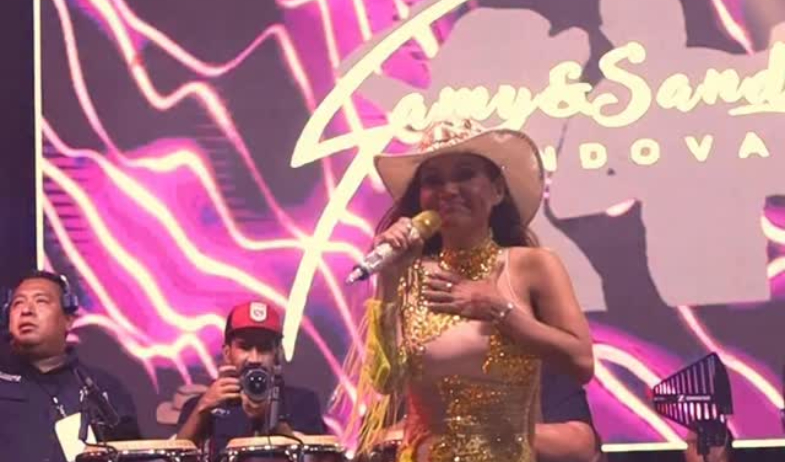 Sandra Sandoval celebra que el pindín sí llena escenarios grandes en Panamá 