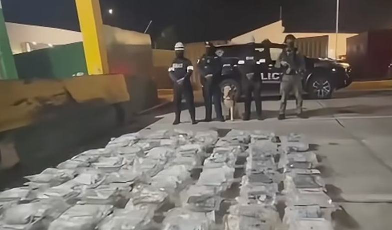 Droga oculta en contenedor es detectada en puerto de Colón 